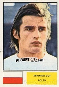 Sticker Zbigniew Gut - München 74 n. 168 - Vanderhout