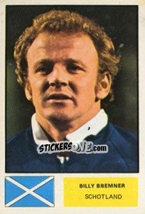 Sticker Billy Bremner - München 74 - Vanderhout