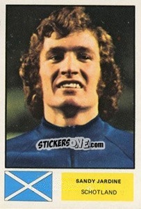 Sticker Sandy Jardine - München 74 n. 187 - Vanderhout