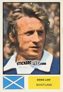 Sticker Denis Law - München 74 n. 189 - Vanderhout