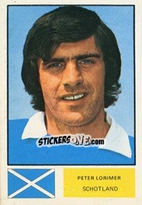 Sticker Peter Lorimer - München 74 n. 190 - Vanderhout