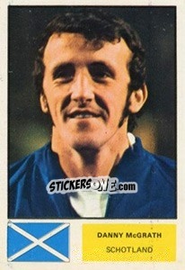 Sticker Danny McGrain - München 74 n. 191 - Vanderhout