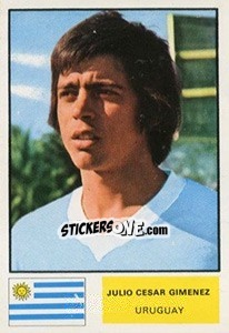 Sticker Julio Cesar Gimenez - München 74 - Vanderhout