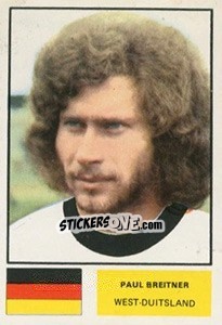 Sticker Paul Breitner - München 74 n. 211 - Vanderhout