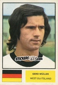 Sticker Gerd Müller - München 74 - Vanderhout