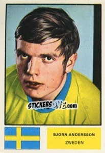 Sticker Björn Andersson - München 74 n. 241 - Vanderhout