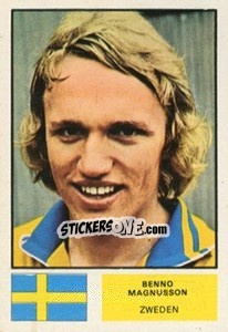 Sticker Benno Magnusson - München 74 n. 249 - Vanderhout