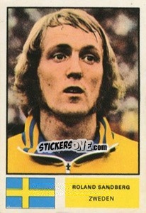 Sticker Roland Sandberg - München 74 n. 254 - Vanderhout