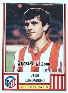 Figurina Landáburu - Liga Spagnola 1982-1983 - Panini