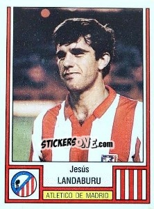 Sticker Landáburu - Liga Spagnola 1982-1983 n. 30 - Panini