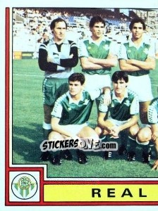 Sticker Equipo - Liga Spagnola 1982-1983 - Panini