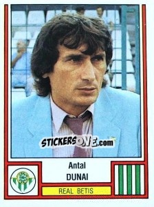 Cromo Antal Dunai - Liga Spagnola 1982-1983 - Panini