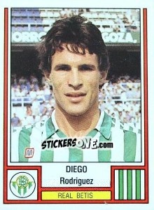 Figurina Diego - Liga Spagnola 1982-1983 - Panini