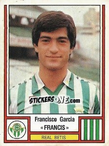 Figurina Francis - Liga Spagnola 1982-1983 - Panini