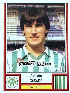 Cromo Casado - Liga Spagnola 1982-1983 - Panini