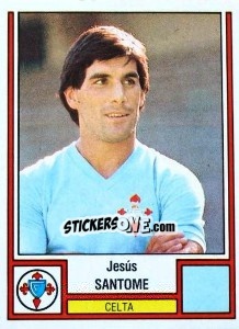 Figurina Jesús Santomé - Liga Spagnola 1982-1983 - Panini