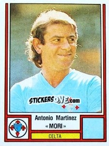 Sticker Mori - Liga Spagnola 1982-1983 n. 82 - Panini