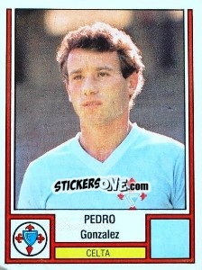 Sticker Pedro - Liga Spagnola 1982-1983 - Panini