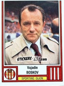 Sticker Vujadin Boskov - Liga Spagnola 1982-1983 n. 112 - Panini