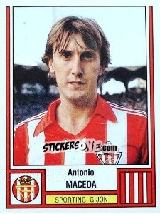 Sticker Maceda - Liga Spagnola 1982-1983 - Panini