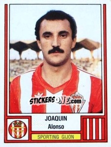 Figurina Joaquin - Liga Spagnola 1982-1983 - Panini