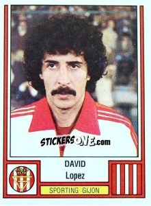 Sticker David - Liga Spagnola 1982-1983 n. 121 - Panini