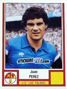 Sticker Pérez - Liga Spagnola 1982-1983 - Panini