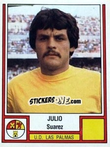 Figurina Julio - Liga Spagnola 1982-1983 - Panini