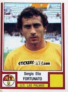Figurina Fortunato - Liga Spagnola 1982-1983 - Panini