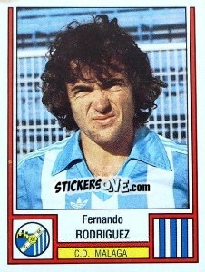 Sticker Fdo. Rodriguez - Liga Spagnola 1982-1983 n. 160 - Panini