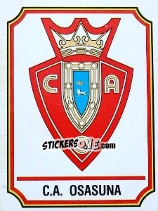 Figurina Escudo - Liga Spagnola 1982-1983 - Panini