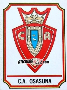 Sticker Escudo - Liga Spagnola 1982-1983 - Panini