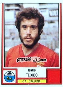 Cromo Teixido - Liga Spagnola 1982-1983 - Panini