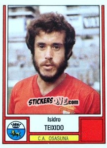 Figurina Teixido - Liga Spagnola 1982-1983 n. 175 - Panini