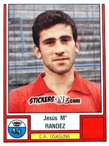 Figurina Randez - Liga Spagnola 1982-1983 - Panini