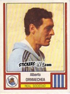 Cromo Alberto Ormaechea - Liga Spagnola 1982-1983 - Panini
