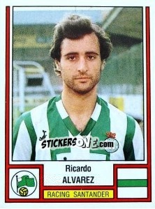 Cromo Alvarez - Liga Spagnola 1982-1983 - Panini