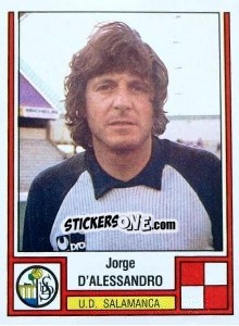 Sticker D´Alessandro - Liga Spagnola 1982-1983 - Panini