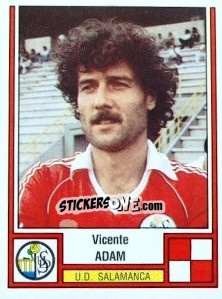 Figurina Adam - Liga Spagnola 1982-1983 - Panini