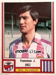 Figurina Diez - Liga Spagnola 1982-1983 - Panini