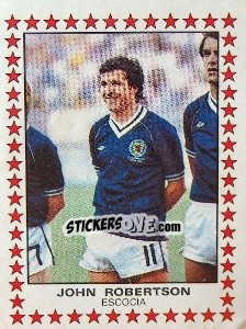 Sticker John Robertson - Liga Spagnola 1982-1983 - Panini