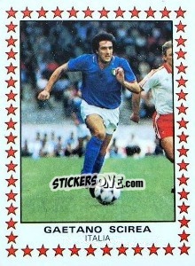 Cromo Gaetano Scirea - Liga Spagnola 1982-1983 - Panini