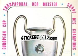 Sticker European Cup - Euro Football 79 n. 1 - Panini