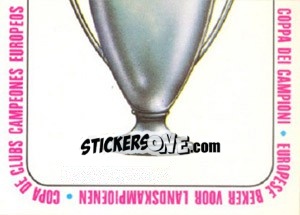 Figurina European Cup - Euro Football 79 - Panini