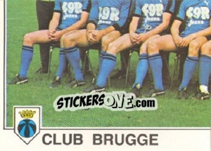 Figurina Club Brugge(Team) - Euro Football 79 - Panini