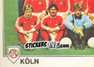 Sticker Köln(Team) - Euro Football 79 n. 34 - Panini