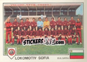 Sticker Lokomotiv Sofia(Team) - Euro Football 79 - Panini