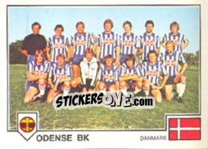 Cromo Odense BK(Team) - Euro Football 79 - Panini