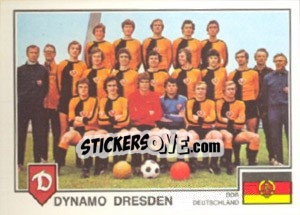 Cromo Dynamo Dresden(Team) - Euro Football 79 - Panini