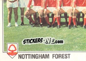 Figurina Nottingham Forest(Team) - Euro Football 79 - Panini